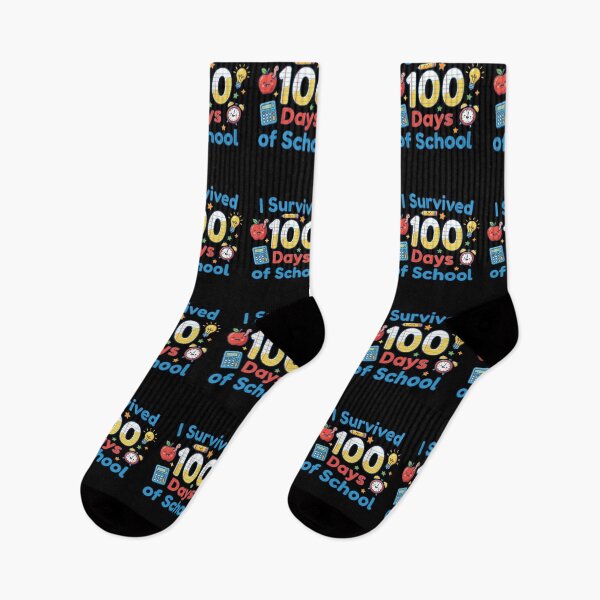 Item preview, I Survived 100 Days Of School Teacher Celebration designed and sold by SofenArt.
