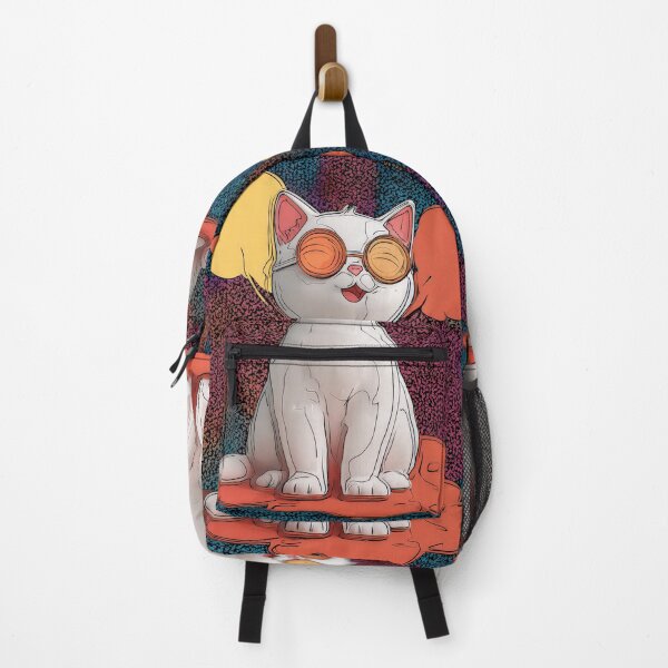 Item preview, Cute Comic Kitten with Speech Bubble Illustration designed and sold by Grafititee.