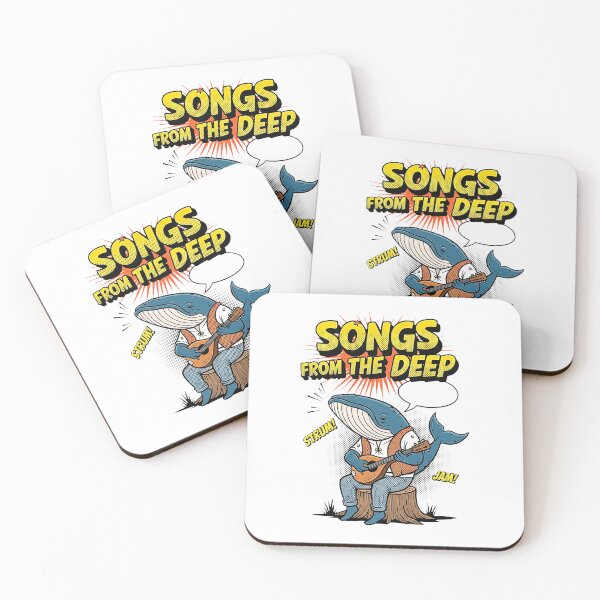 Item preview, Vintage Comic Book Singing Whale Funny Musician designed and sold by SholoStudio.
