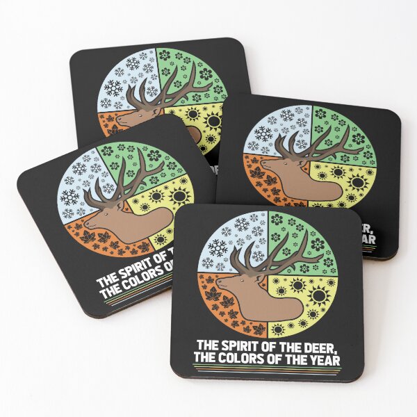 Item preview, The Deer: The Spirit and Colors of the Year designed and sold by VividGraphicCo.