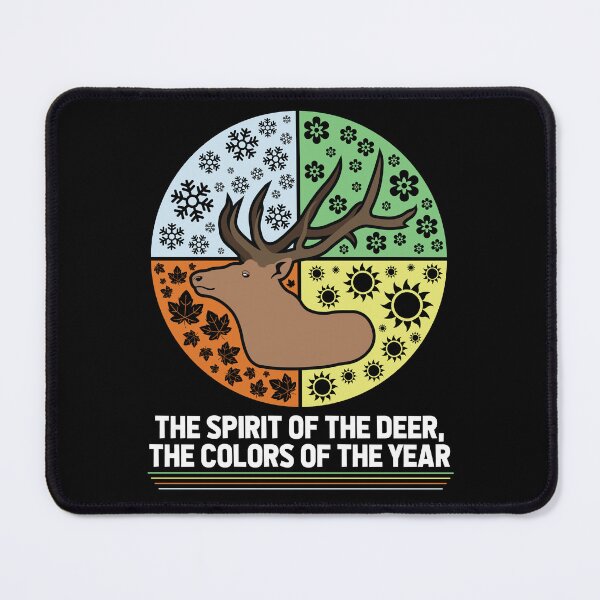 Item preview, The Deer: The Spirit and Colors of the Year designed and sold by VividGraphicCo.