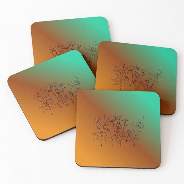 Item preview, Modern Floral Outline Illustration designed and sold by bridgestrokes.
