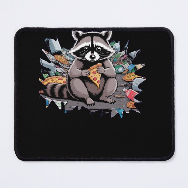 Item preview, Trashed Panda Drunk Raccoon Gift designed and sold by StaticMood.