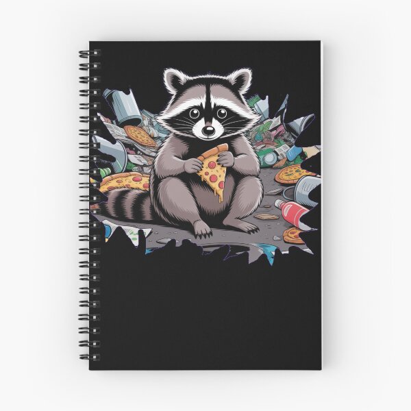 Item preview, Trashed Panda Drunk Raccoon Gift designed and sold by StaticMood.