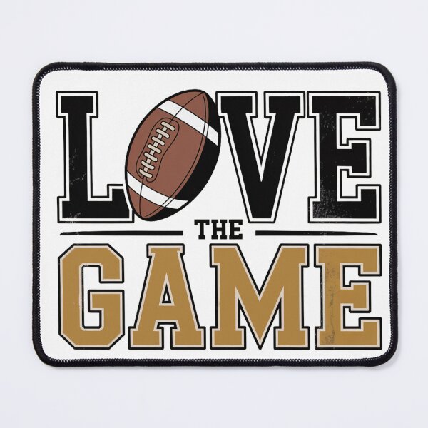 Item preview, Love The Game Football designed and sold by J-CCreations.