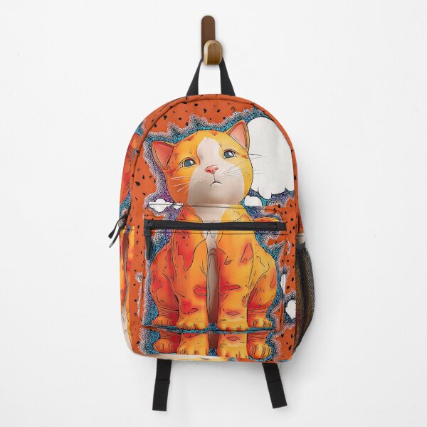 Item preview, Cute Comic Kitten with Speech Bubble Illustration designed and sold by Grafititee.