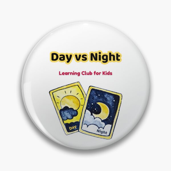 Item preview, Day vs Night – Learning Opposites for Kids | Learning Club for Kids designed and sold by AME Kids Designs.