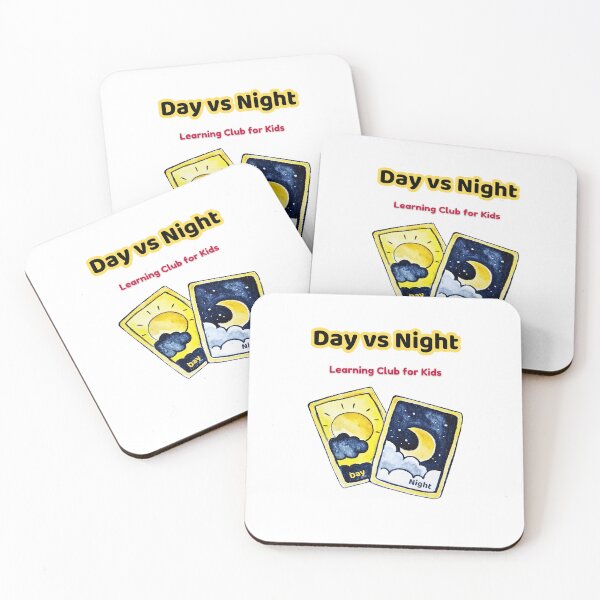 Item preview, Day vs Night – Learning Opposites for Kids | Learning Club for Kids designed and sold by AME Kids Designs.