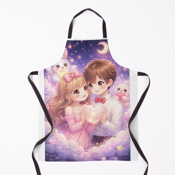 Item preview, Dreamy Kawaii Valentine – Magical Love Couple designed and sold by kimkosovo.