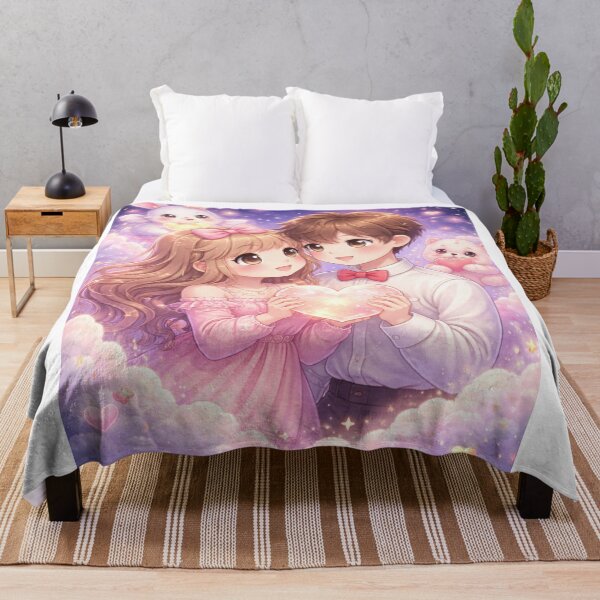 Item preview, Dreamy Kawaii Valentine – Magical Love Couple designed and sold by kimkosovo.
