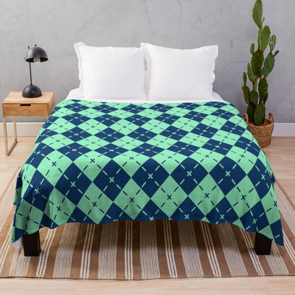 Item preview, Green Woven Argyle - Abstract Geometric Shape Pattern - Thank You Gifts designed and sold by RoyalStarsPatts.