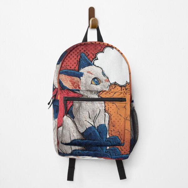 Item preview, Cute Comic Kitten with Speech Bubble Illustration designed and sold by Grafititee.