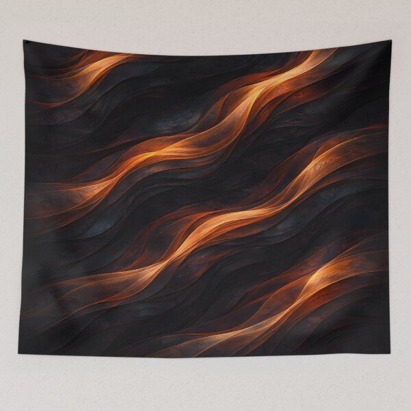 Item preview, Firelight Flame Pattern designed and sold by LuxeFusionArt.