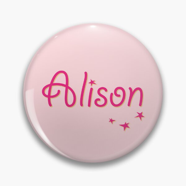 Item preview, My Name is Alison designed and sold by CharlottePlaceArt.