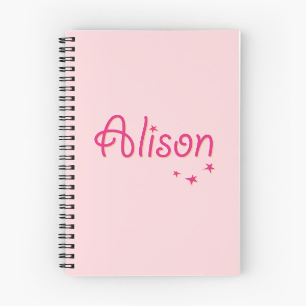 Item preview, My Name is Alison designed and sold by CharlottePlaceArt.