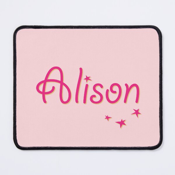 Item preview, My Name is Alison designed and sold by CharlottePlaceArt.