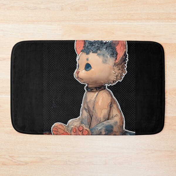 Item preview, Cute Comic Kitten with Speech Bubble Illustration designed and sold by Grafititee.