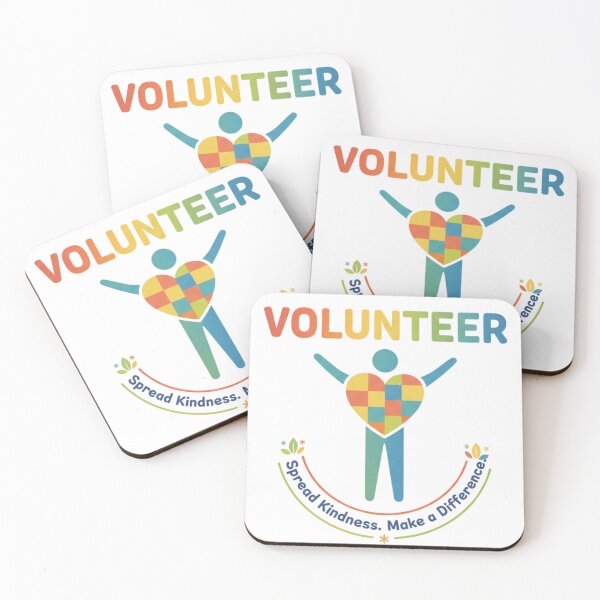 Item preview, Volunteer - Spread Kindness, Make a Difference designed and sold by Lia Vina.