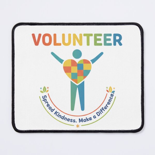 Item preview, Volunteer - Spread Kindness, Make a Difference designed and sold by Lia Vina.