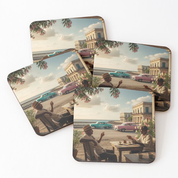 Item preview, Havana Café Conversations by the Sea designed and sold by QuietWallStudio.