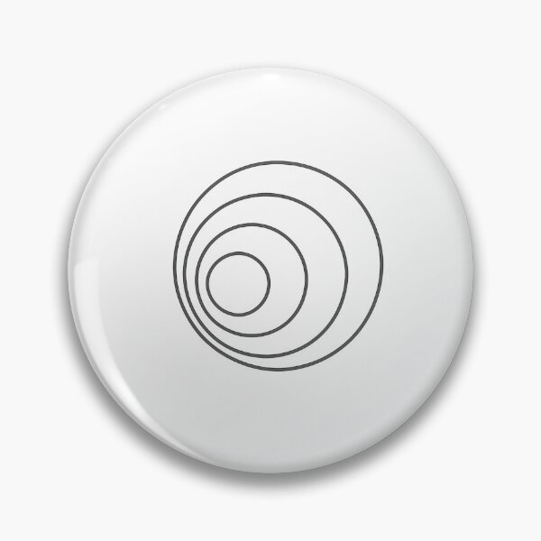 Item preview, Offset Asymmetric Concentric Circles designed and sold by Le Grand Requin.