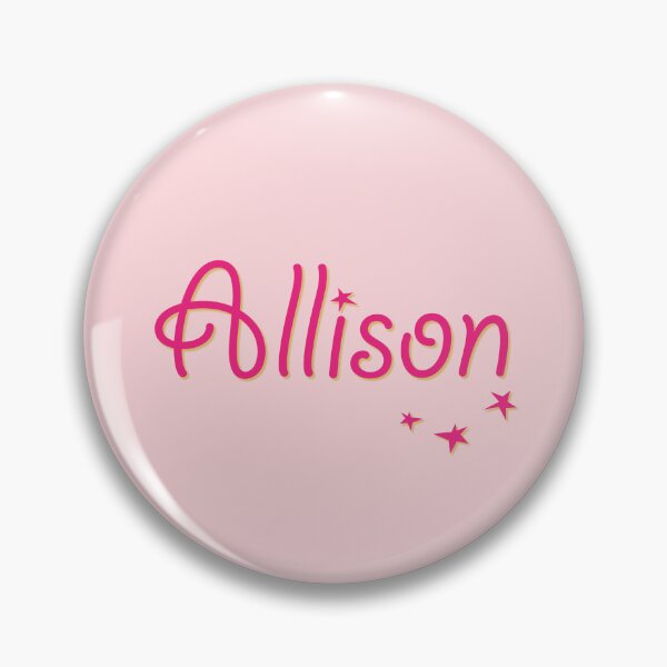 Item preview, My Name is Allison designed and sold by CharlottePlaceArt.