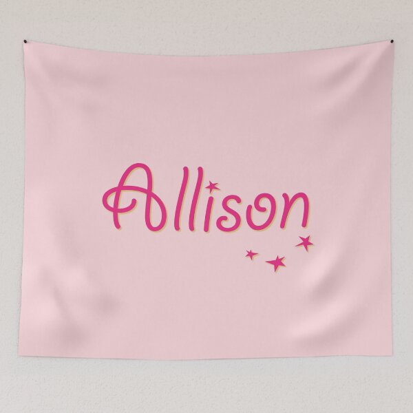 Item preview, My Name is Allison designed and sold by CharlottePlaceArt.
