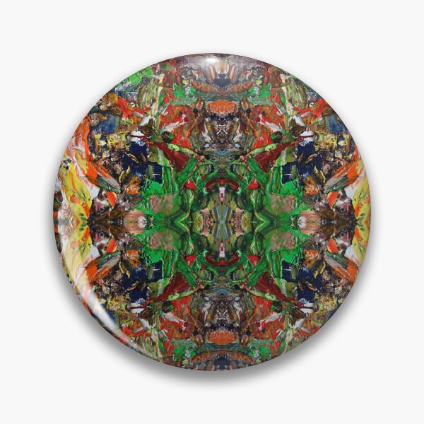 Item preview, The Painting Process Transformed: Chromatic Abstract Pattern designed and sold by LukianArtPrint.
