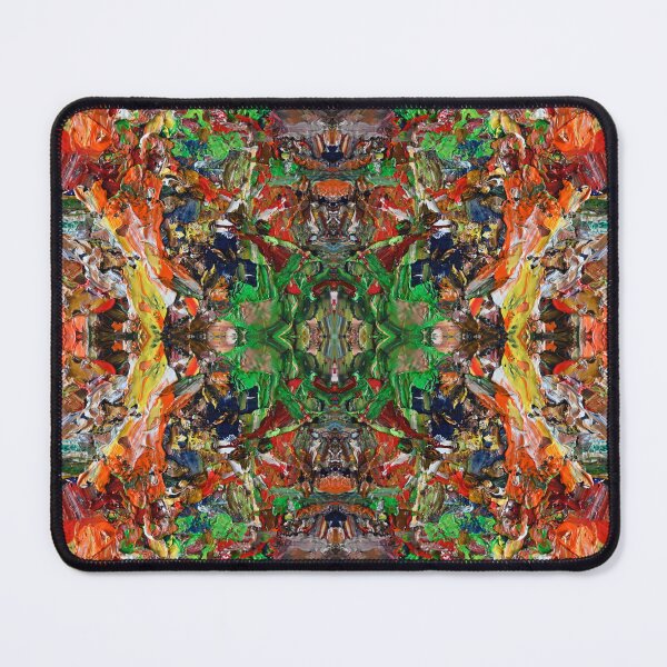 Item preview, The Painting Process Transformed: Chromatic Abstract Pattern designed and sold by LukianArtPrint.