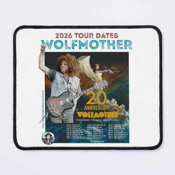 Item preview, 20 th wolfmother tour 2026 anyaran designed and sold by anetarbe.