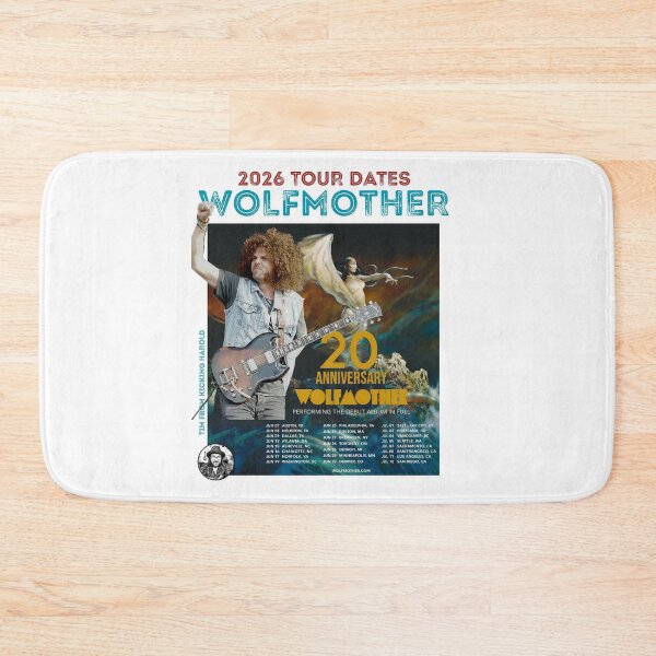 Item preview, 20 th wolfmother tour 2026 anyaran designed and sold by anetarbe.