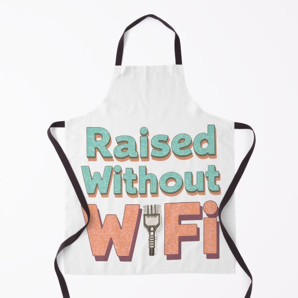 Aperçu de l'œuvre Élevé sans Wi-Fi créée et vendue par RisingWolfStudio.