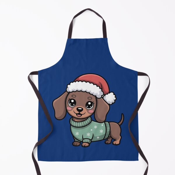 Item preview, Cute Kawaii  Dachshund Christmas  designed and sold by WikaKowalczyk.