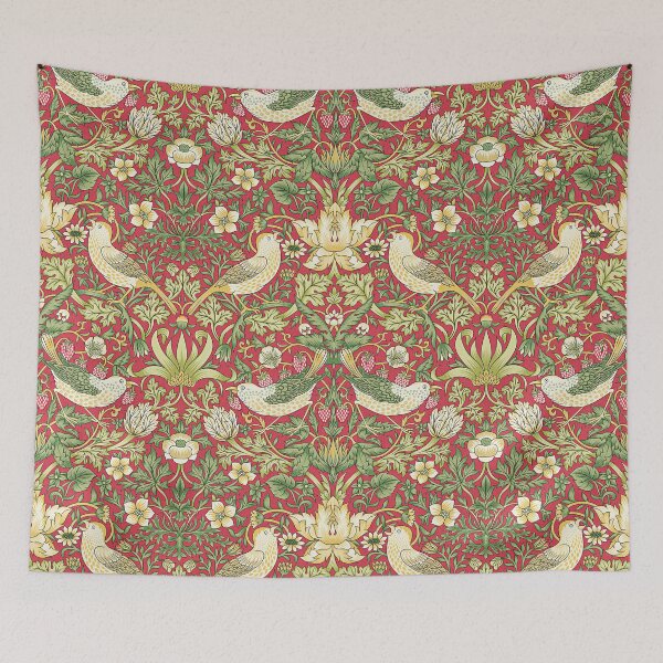 Item preview, William Morris - Strawberry Thief designed and sold by maniacfitness.