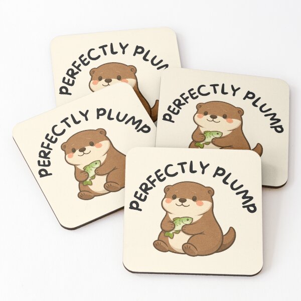 Item preview, Perfectly Plump (Otter) designed and sold by BeagleDesigns.