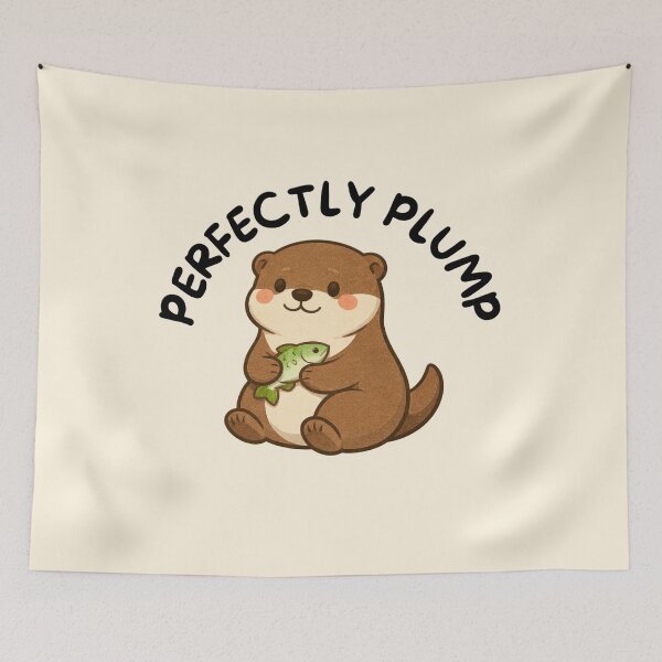 Item preview, Perfectly Plump (Otter) designed and sold by BeagleDesigns.