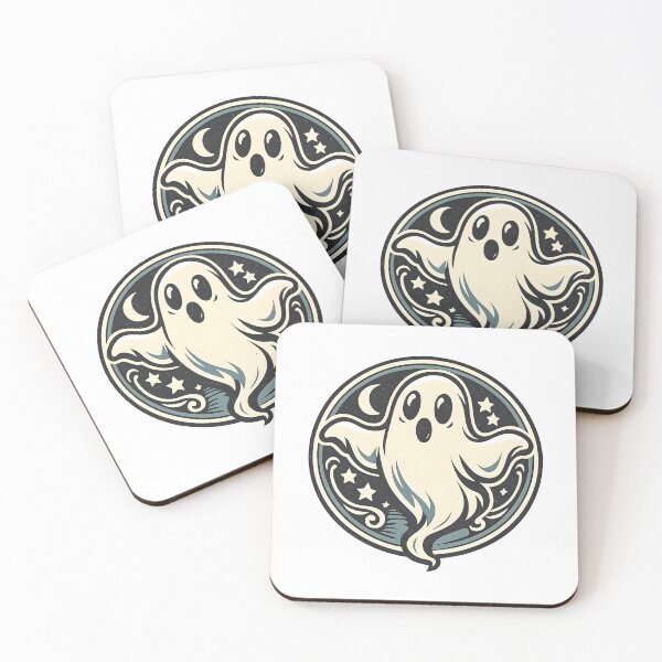 Item preview, Vintage Ghost – Retro Spooky Logo designed and sold by Dax Studio.