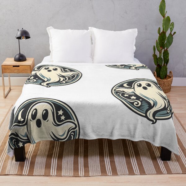 Item preview, Vintage Ghost – Retro Spooky Logo designed and sold by Dax Studio.