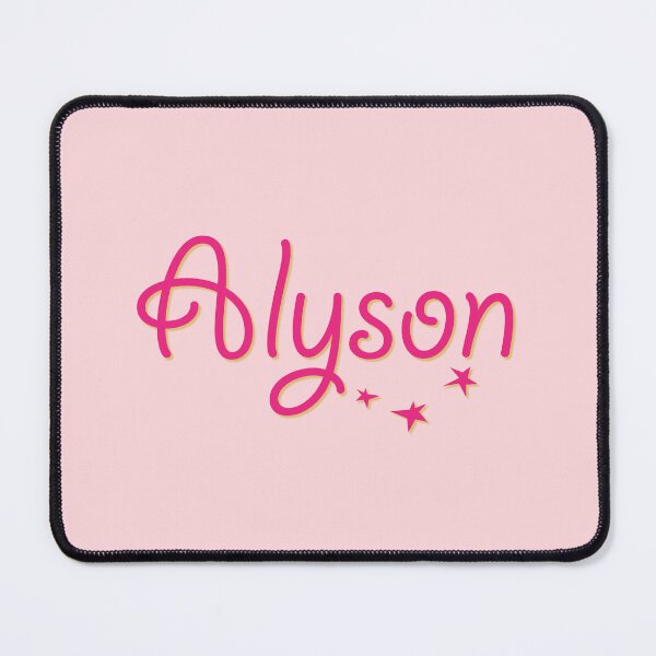 Item preview, My Name is Alyson designed and sold by CharlottePlaceArt.