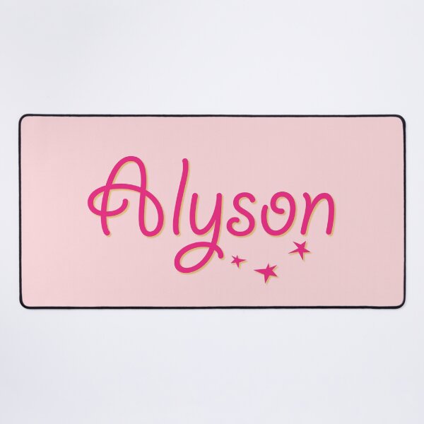 Item preview, My Name is Alyson designed and sold by CharlottePlaceArt.