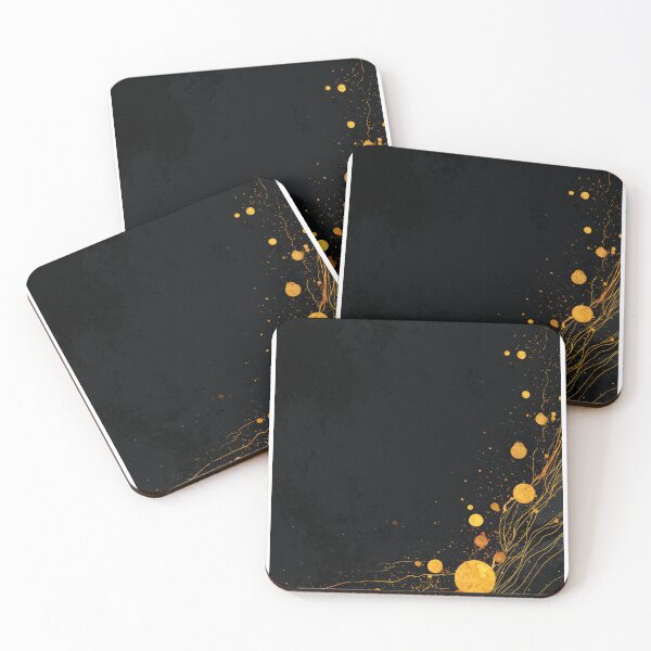 Item preview, Black & Gold Christmas — Festive Elegance designed and sold by MidArtForge.