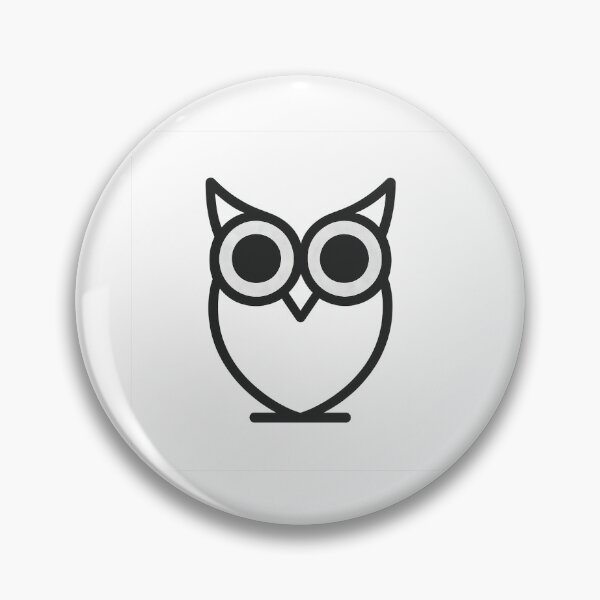 Item preview, Geometric Owl Icon designed and sold by Le Grand Requin.