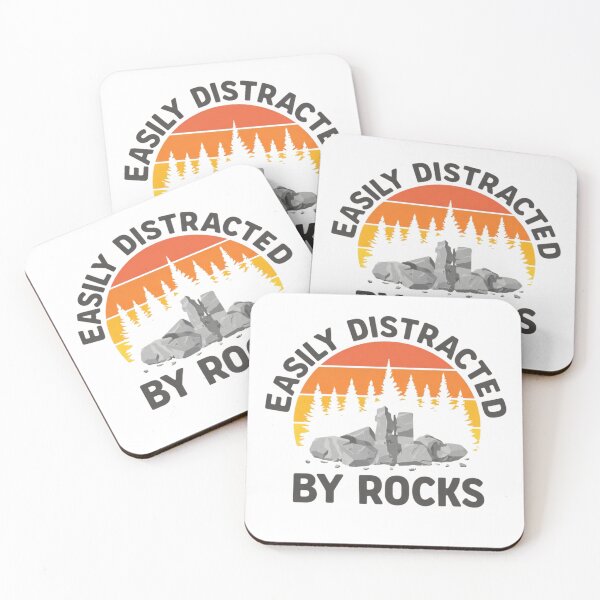 Item preview, Easily Distracted By Rocks designed and sold by stephenflashart.
