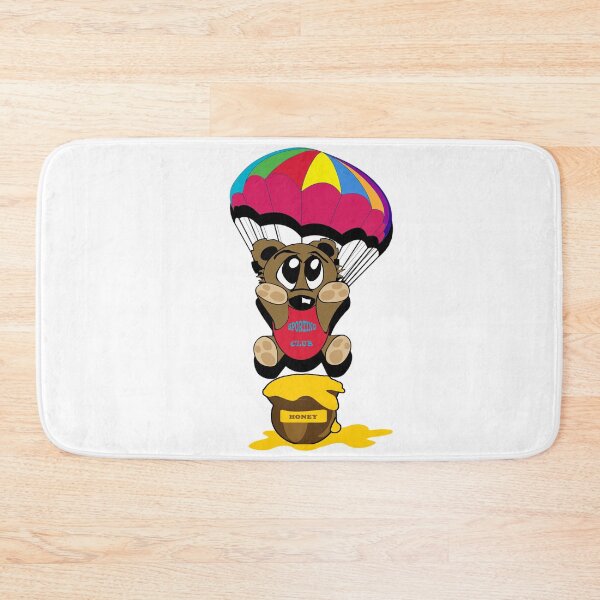 Item preview, Cute Skydiving Teddy Bear Mascot designed and sold by capricedefille.
