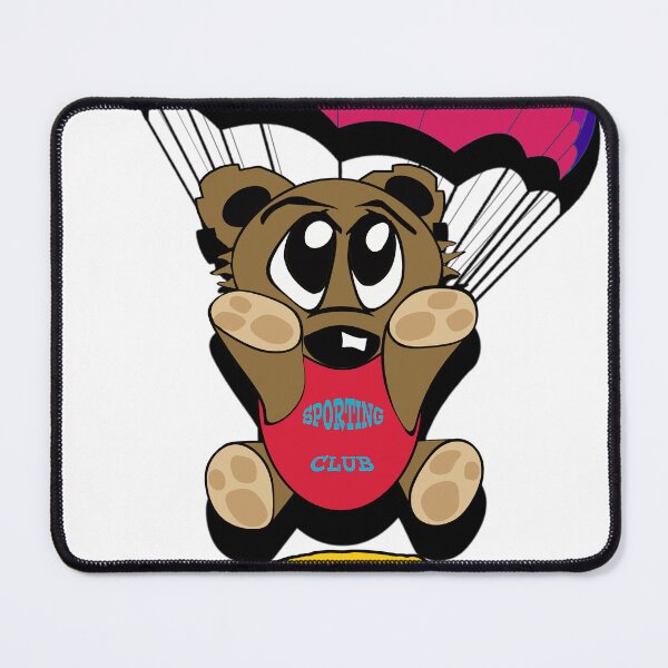 Item preview, Cute Skydiving Teddy Bear Mascot designed and sold by capricedefille.