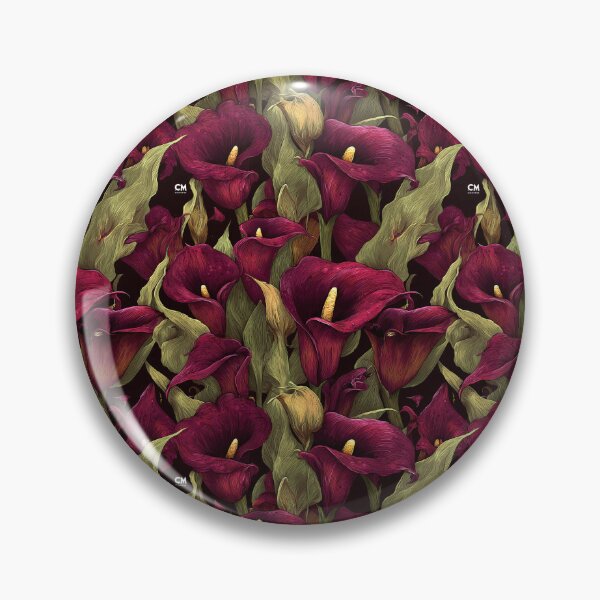 Item preview, Graceful Calla Lilies Texture  - Flower Bouquet Pattern  - Birthday Gifts For Him designed and sold by RoyalStarsPatts.