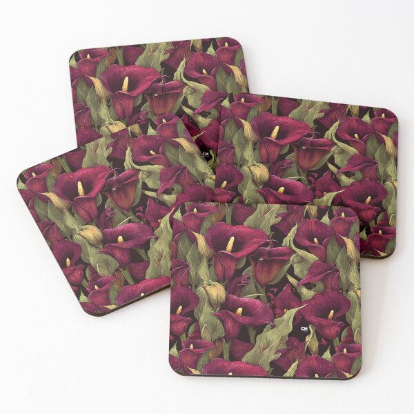 Item preview, Graceful Calla Lilies Texture  - Flower Bouquet Pattern  - Birthday Gifts For Him designed and sold by RoyalStarsPatts.