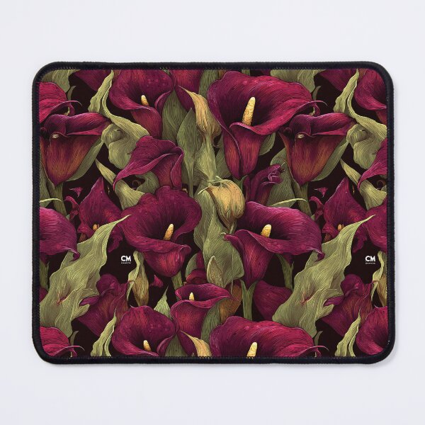 Item preview, Graceful Calla Lilies Texture - Flower Bouquet Pattern - Birthday Gifts For Him designed and sold by RoyalStarsPatts.
