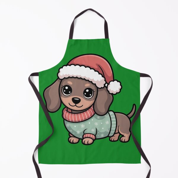 Item preview, Cute Kawaii  Dachshund Christmas  designed and sold by WikaKowalczyk.