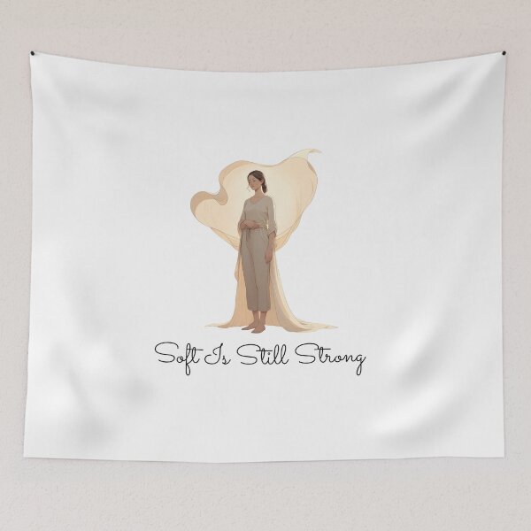 Item preview, Soft Is Still Strong designed and sold by SloganSauce.